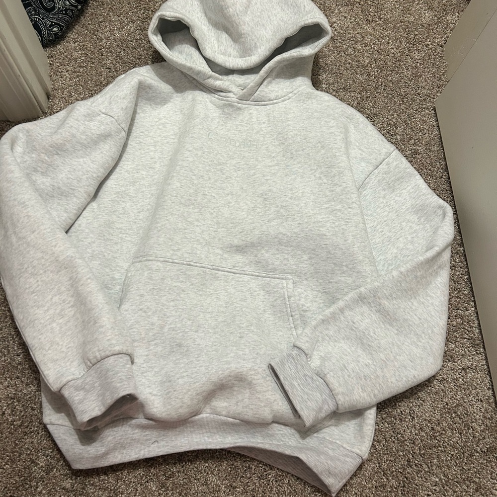 Gray Comfrt hoodie